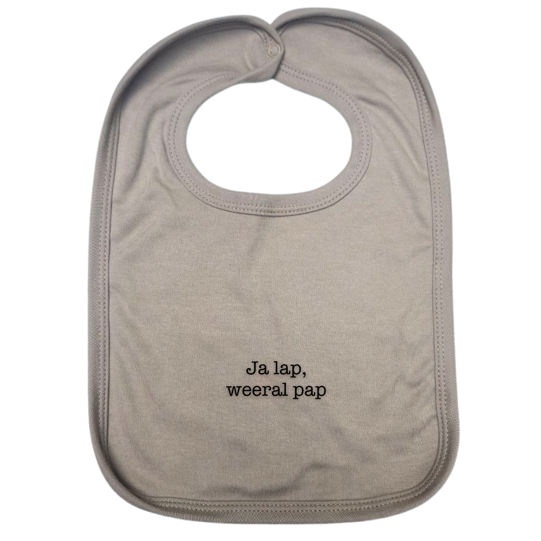 Slabbetje - Ja lap, weeral pap