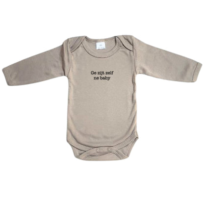 Body 'Ge zijt zelf ne baby' - Lange mouwen