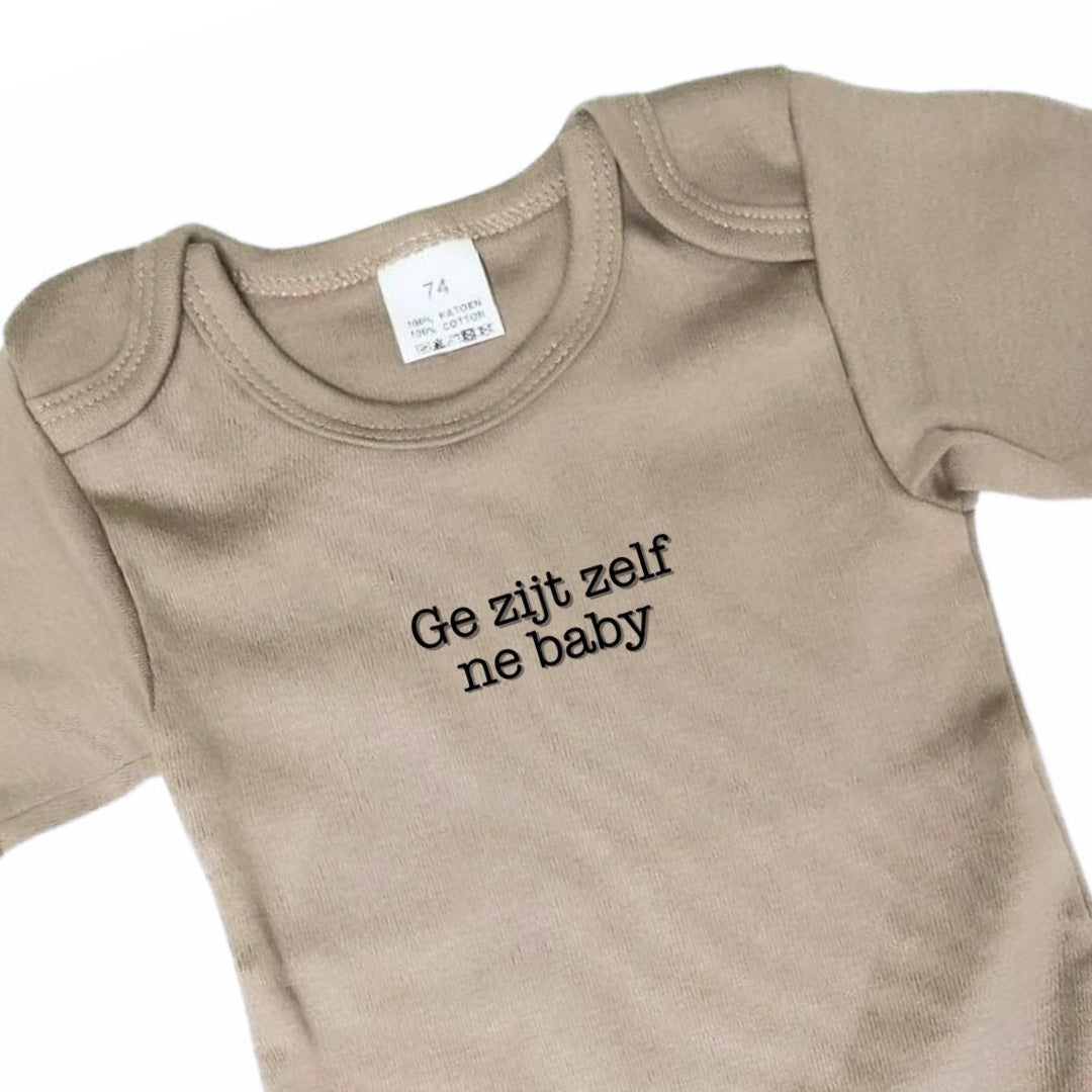 Body 'Ge zijt zelf ne baby' - Lange mouwen