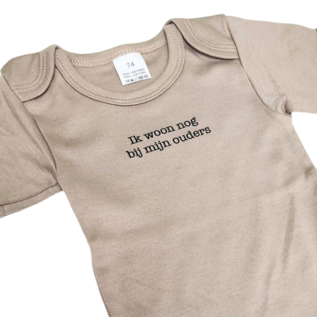 Body 'Ik woon nog bij mijn ouders' - Lange mouwen