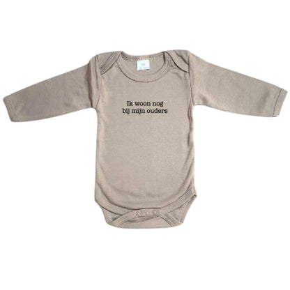 Body 'Ik woon nog bij mijn ouders' - Lange mouwen